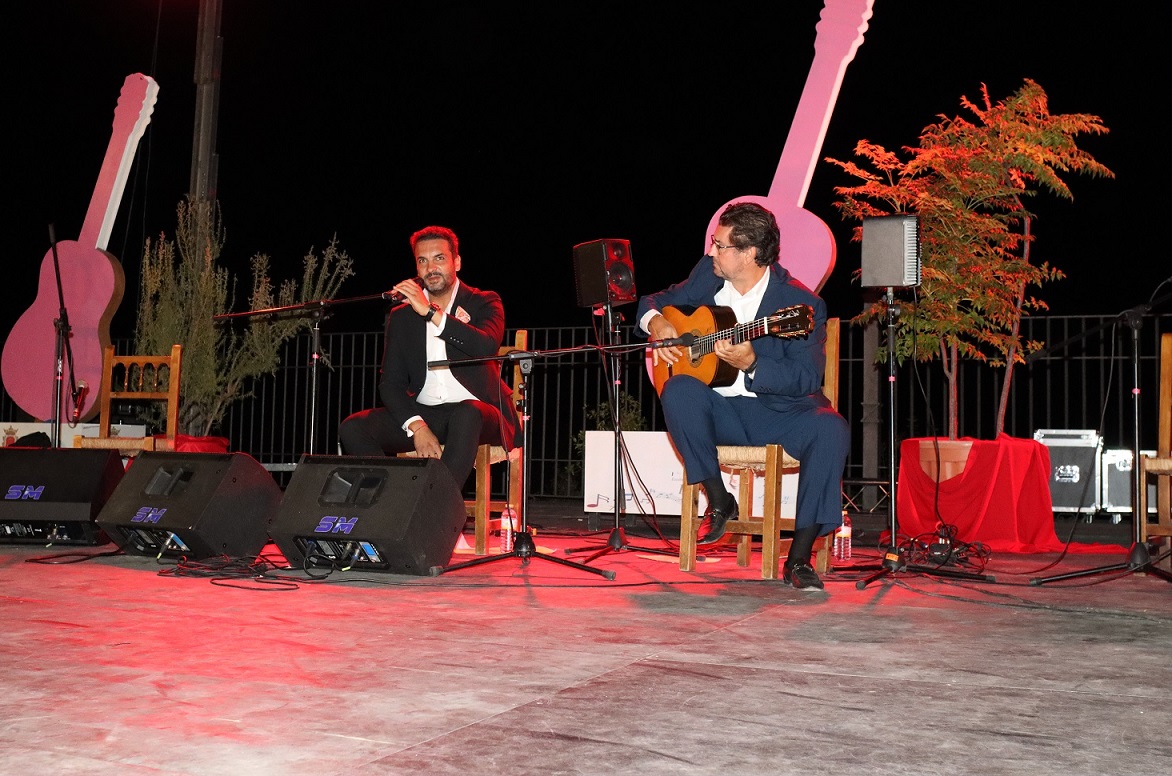 El cante fue el protagonista en el espectáculo que se desarrolló en el Auditorio de Blas Infante.