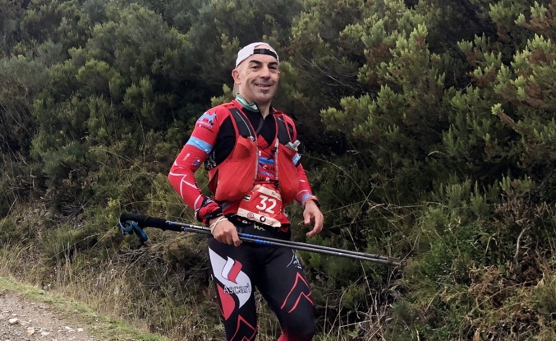 El corredor rondeño durante la dura prueba asturiana.