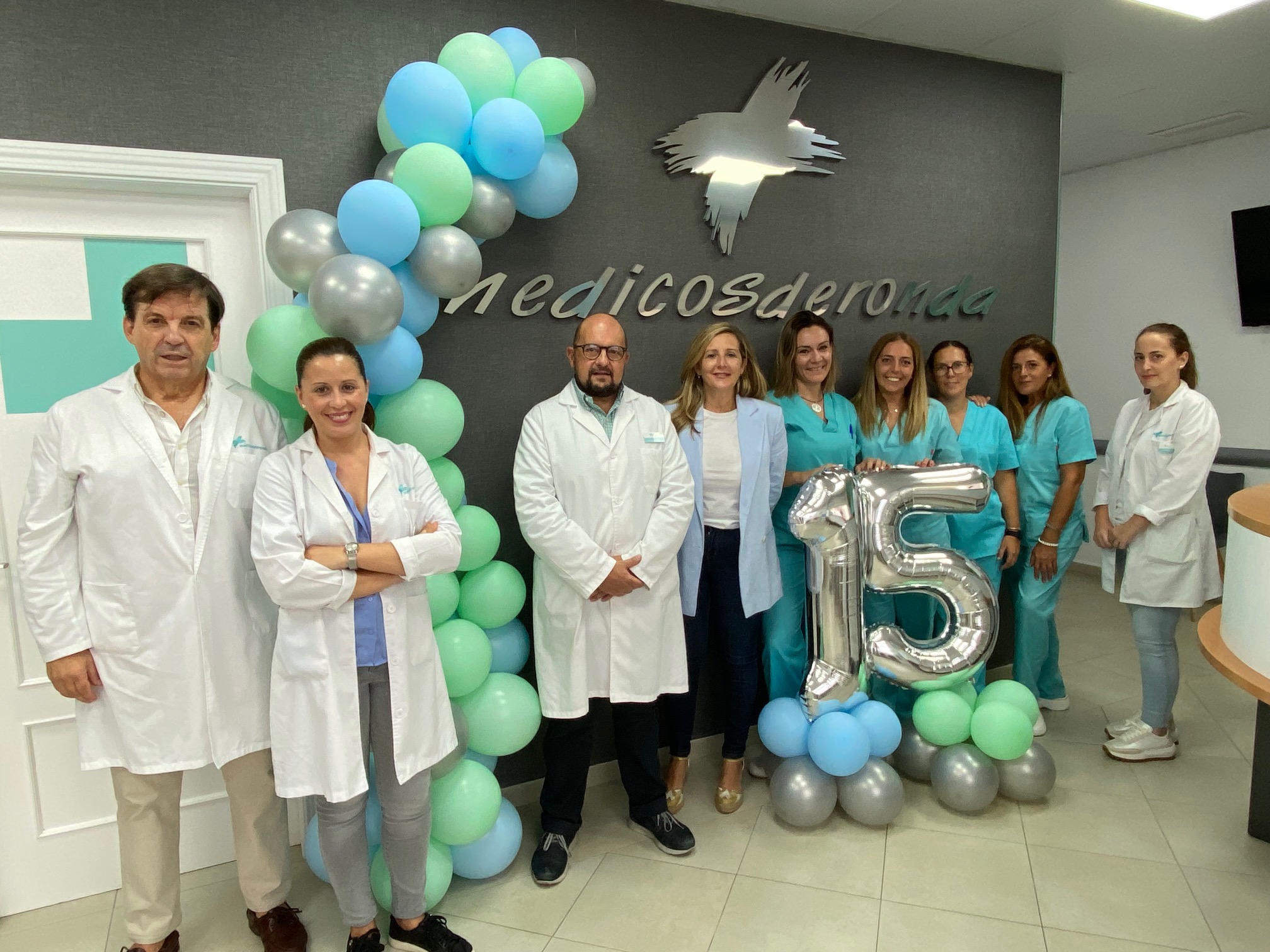 La plantilla de Médicos de Ronda está celebrando esta semana sus quince años de vida.