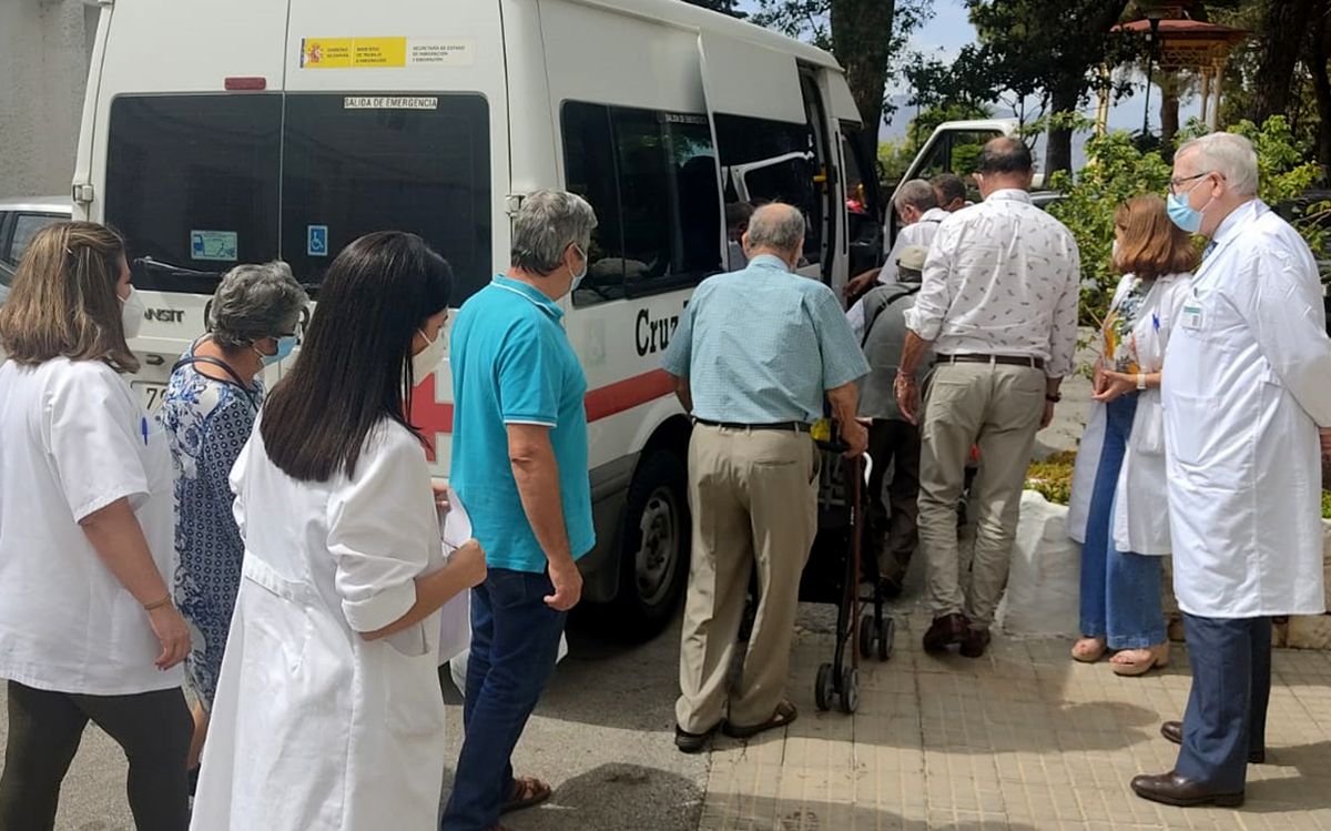 Ya ha finalizado el regreso de las personas mauyores a sus hogares.