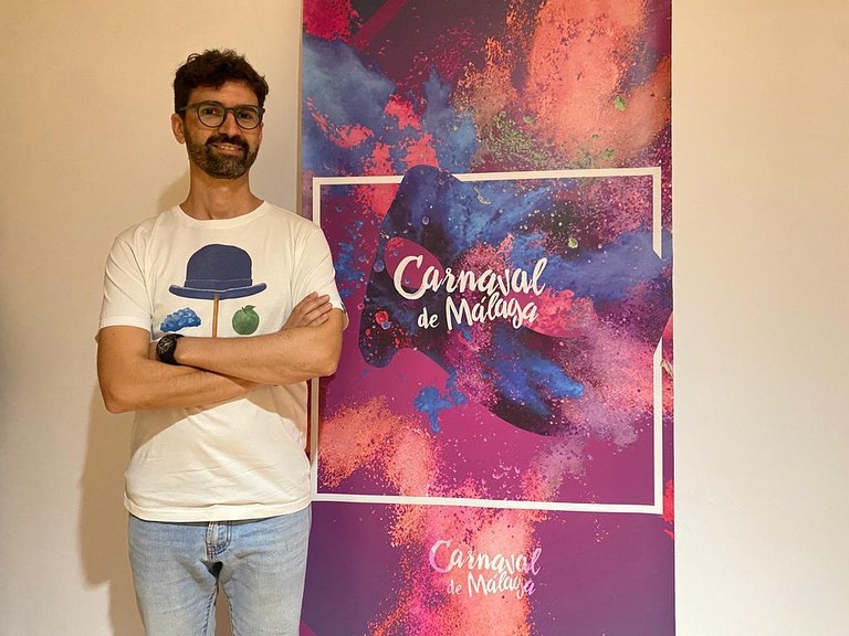 Luis Almagro, 'Luisito Rilke', será el autor del cartel del Carnaval de Málaga'.
