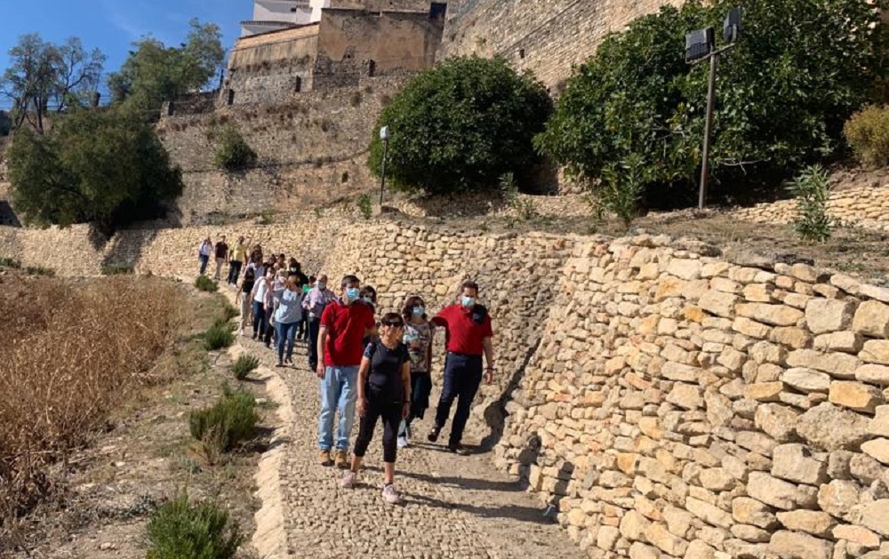 Los participantes han realizado un recorrido por el conjunto histórico de la ciudad.