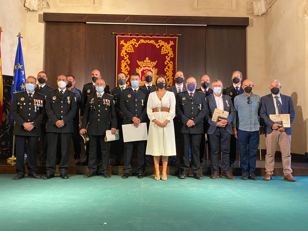 La Policía Local de Ronda celebra los actos en honor a su patrona, la Virgen de la Paz