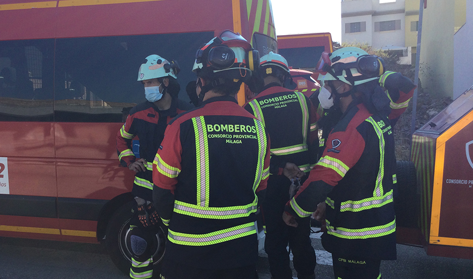 Imagen de archivo de un equipo del Consorcio Provincial de Bomberos.