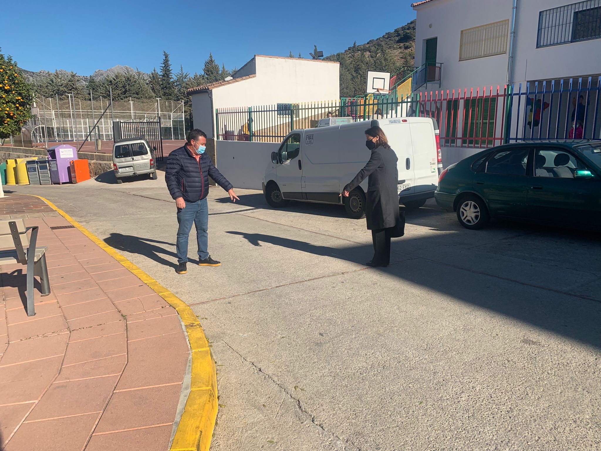 La Diputación realizará obras en calles de Jimera de Líbar para mejorar la seguridad de los peatones