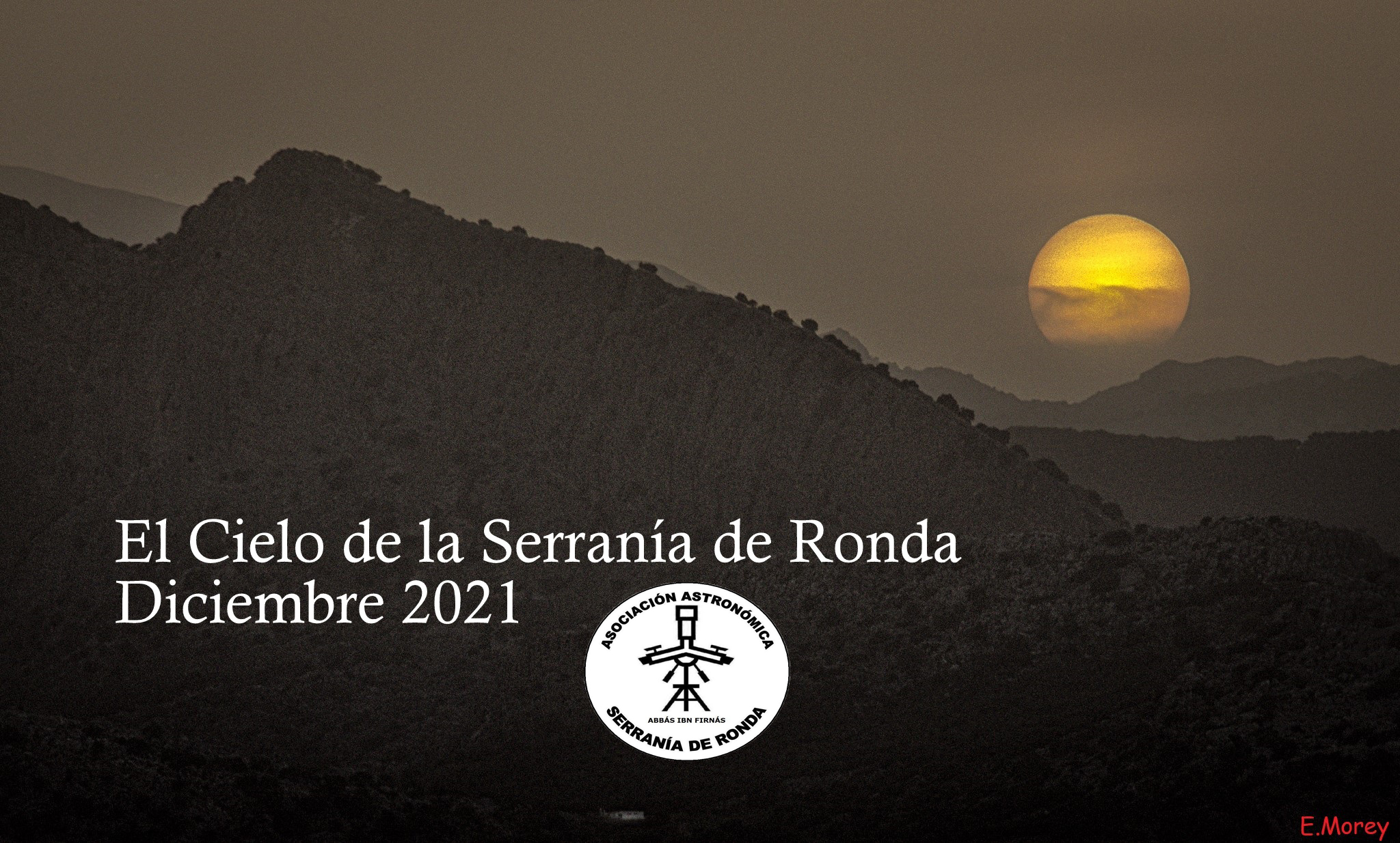 Foto de portada del cielo en diciembre de Enrique Morey Moreno.