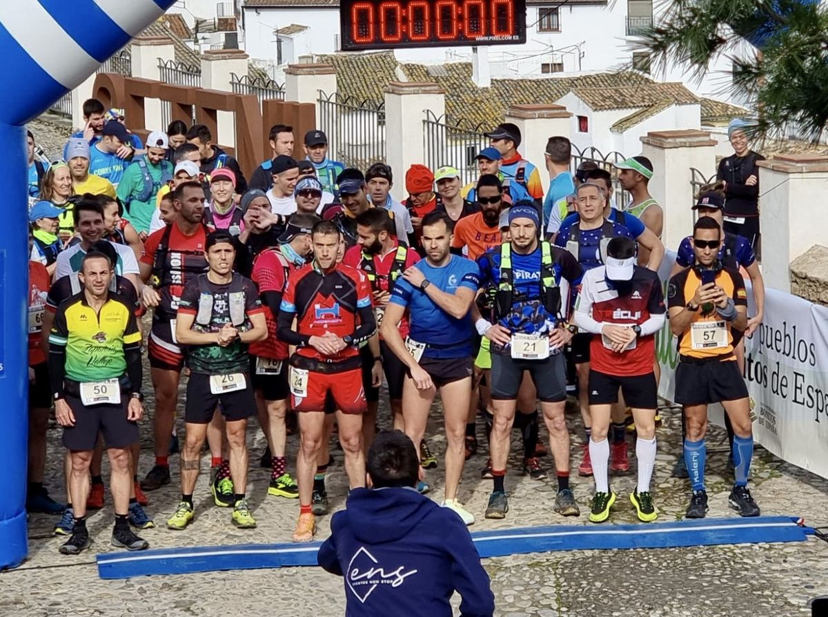 Imagen de la carrera disputada en Setenil de las Bodegas.