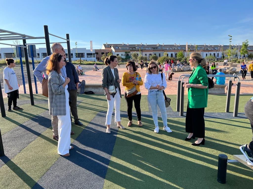 Abre sus puertas el nuevo parque de la Cruz de San Jorge con una superficie de 17.000 metros