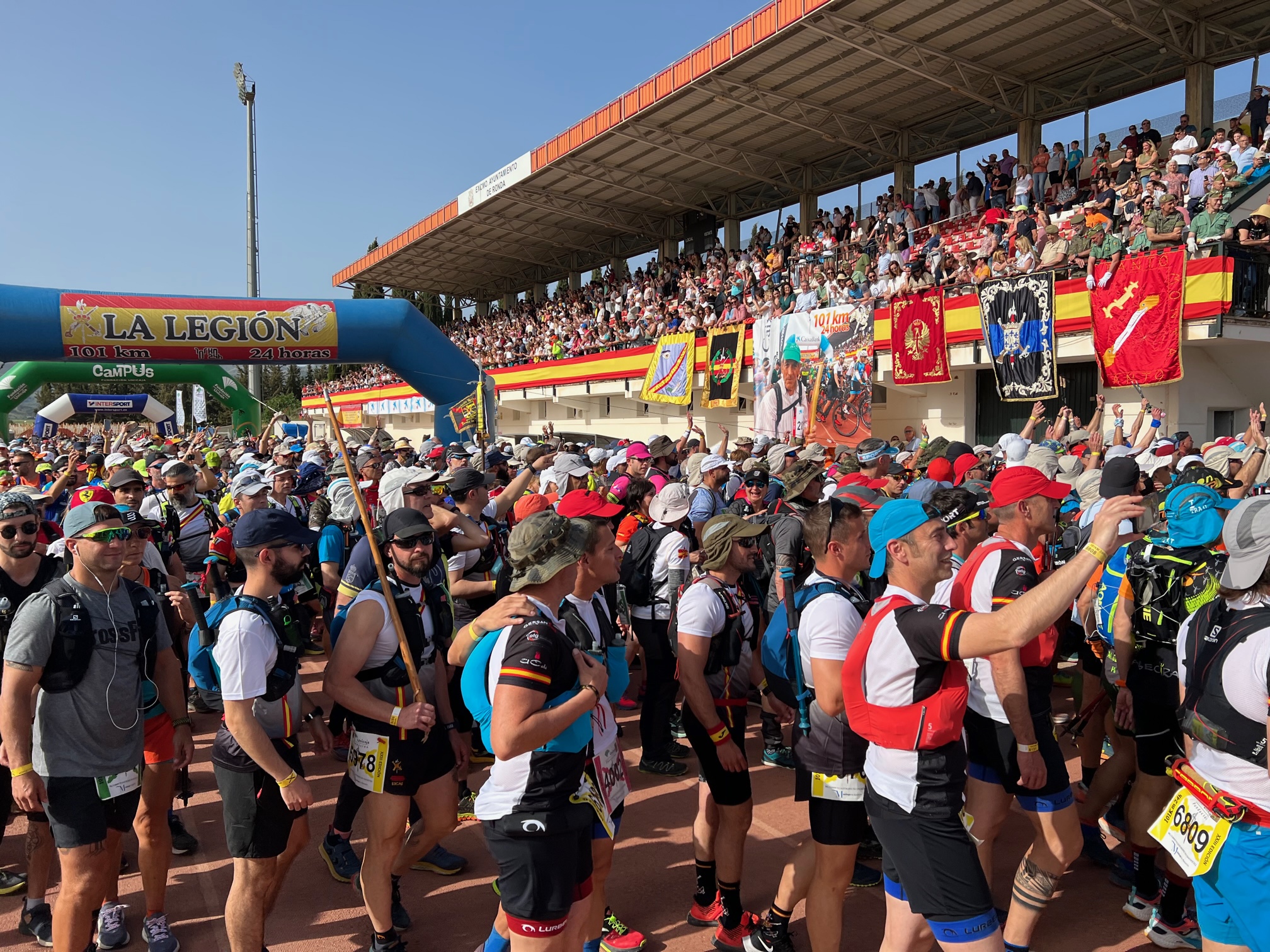 Ronda se queda en 2023 sin la mítica prueba deportiva de los 101 kilómetros de la Legión