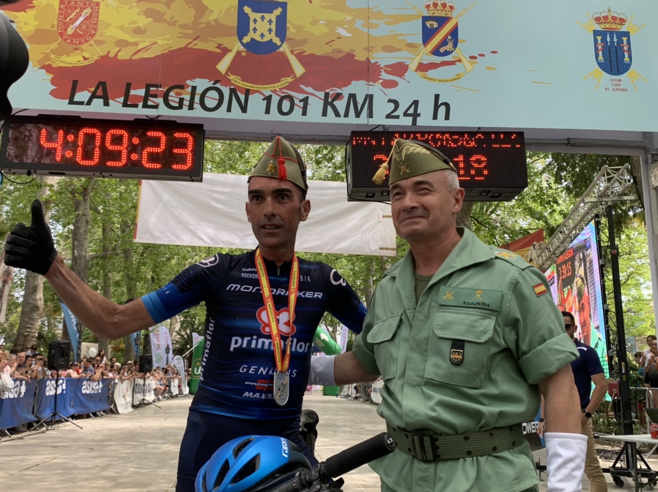 José «Quillo» Márquez consigue otro año más el primer puesto en la categoría de ciclista