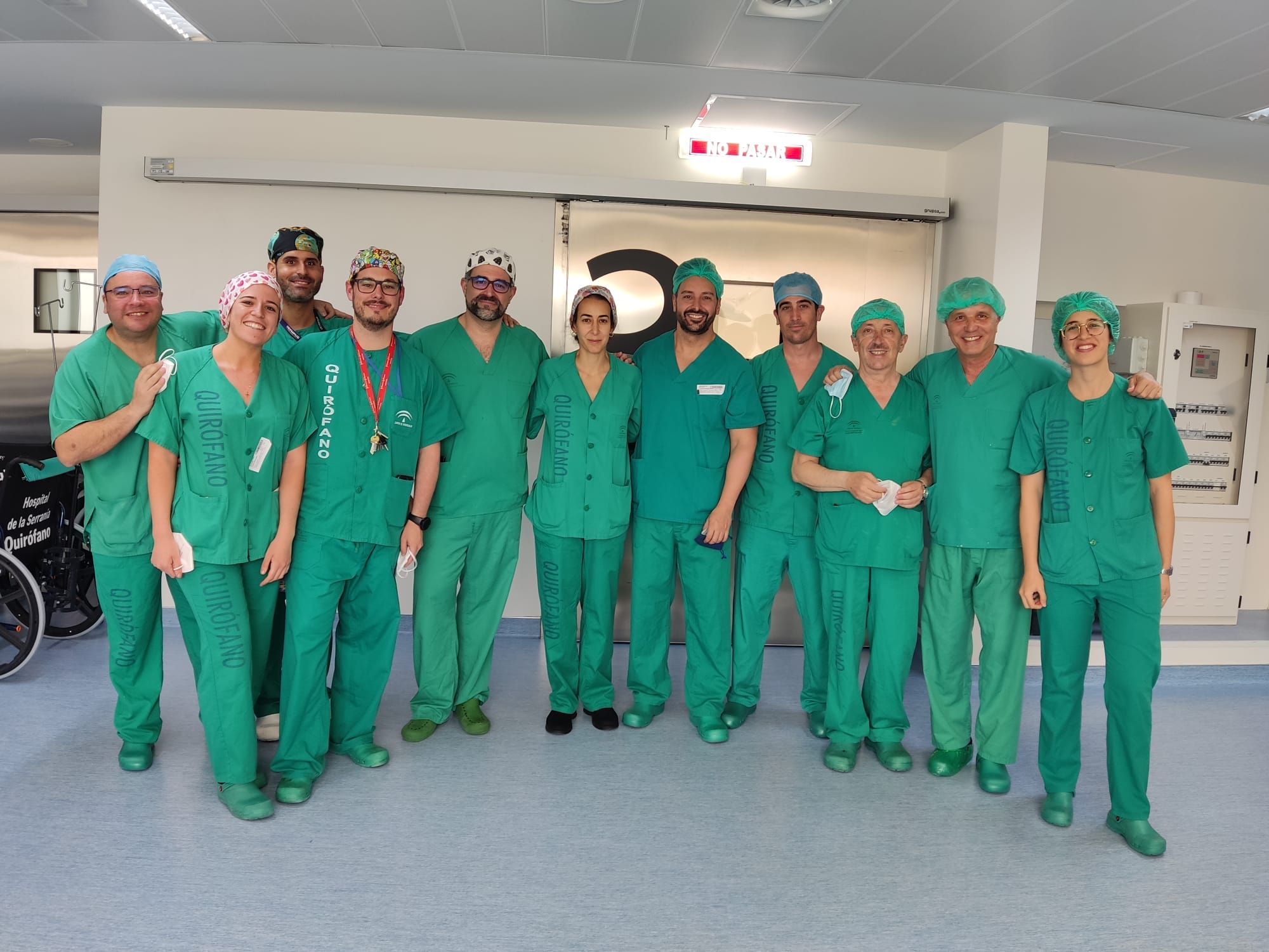 El Hospital de la Serranía de Ronda acoge un curso de cirugía laparoscópica inguinal