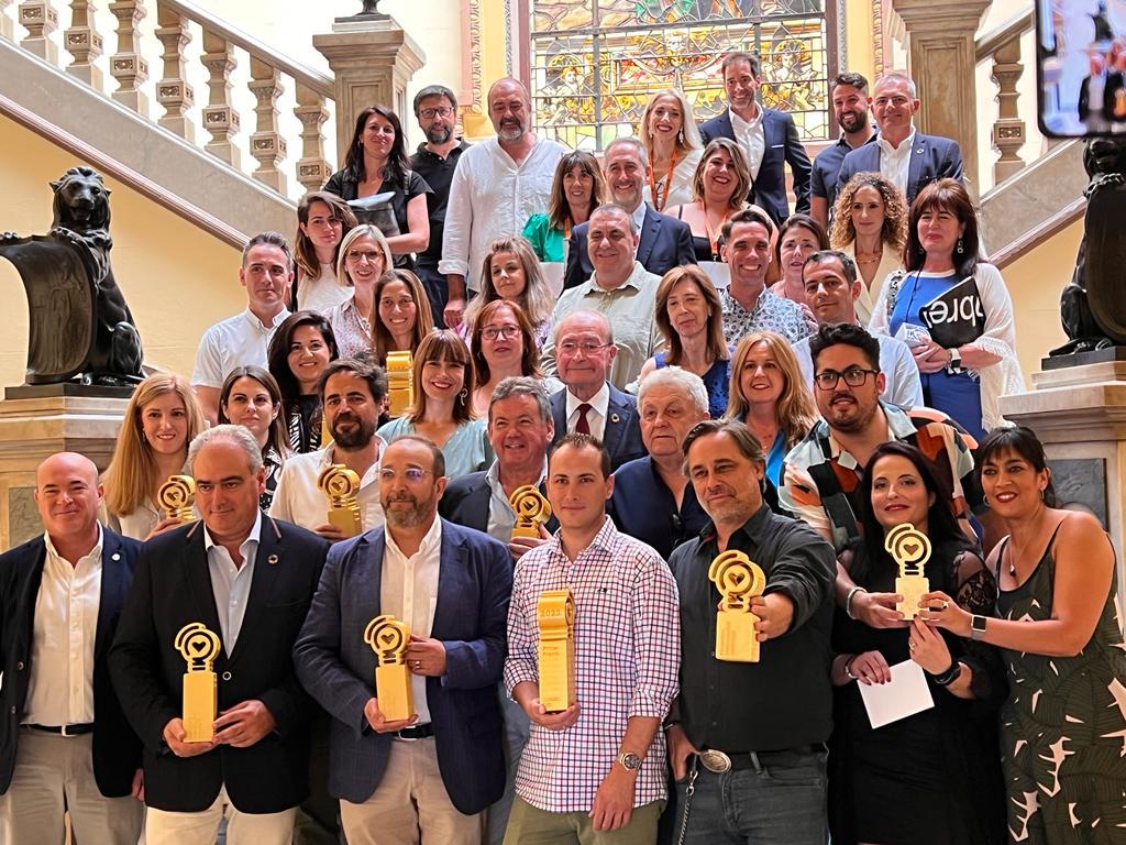 Imagen de los colectivos galardonados en esta edición de los, premios.
