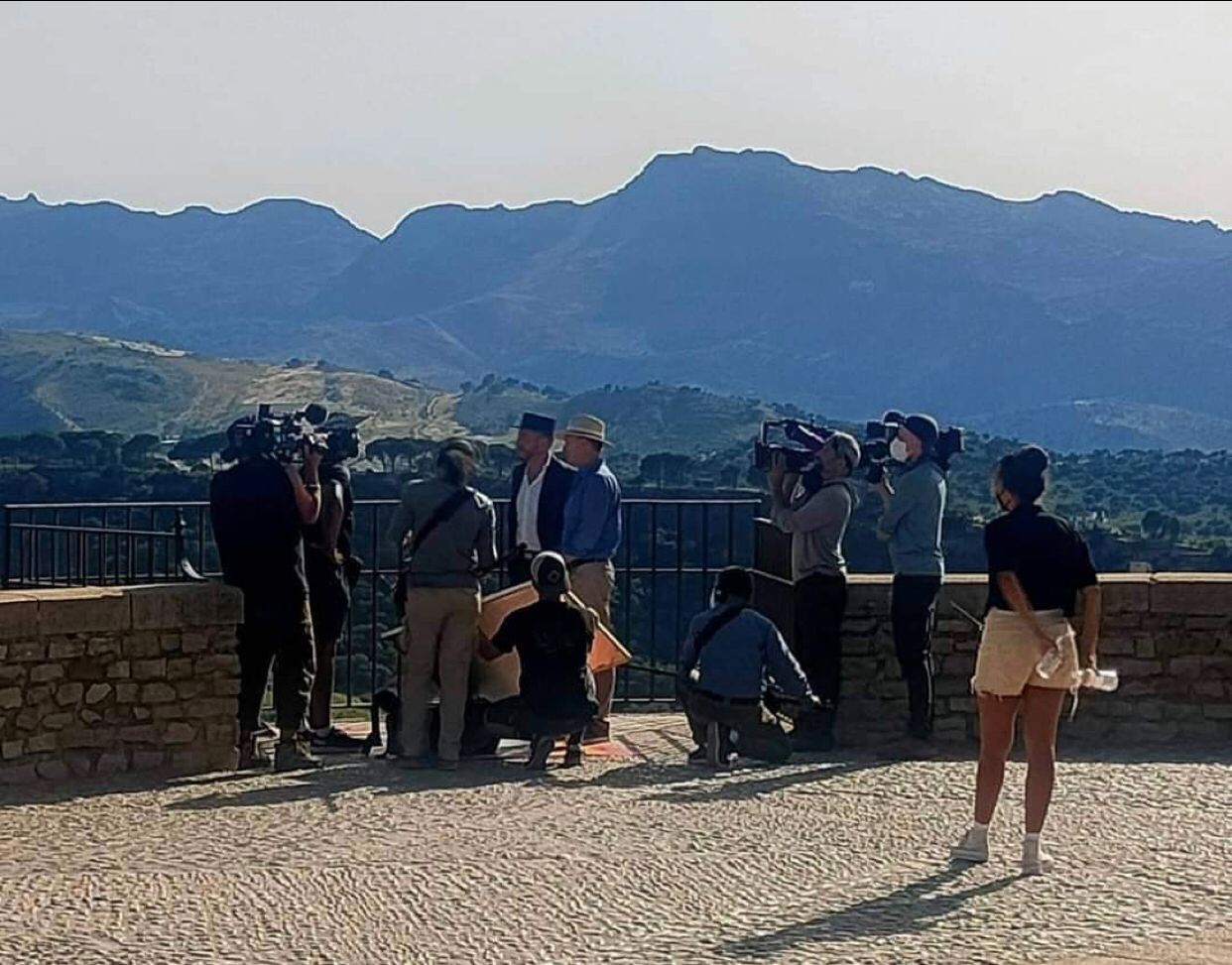 Se han elegido varios rincones de Ronda para la grabación del programa.