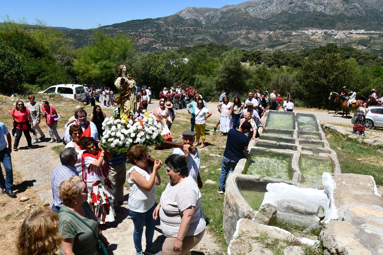 Siete Pilas volvió a disfrutar de su tradicional Romería de la Virgen de la Inmaculada
