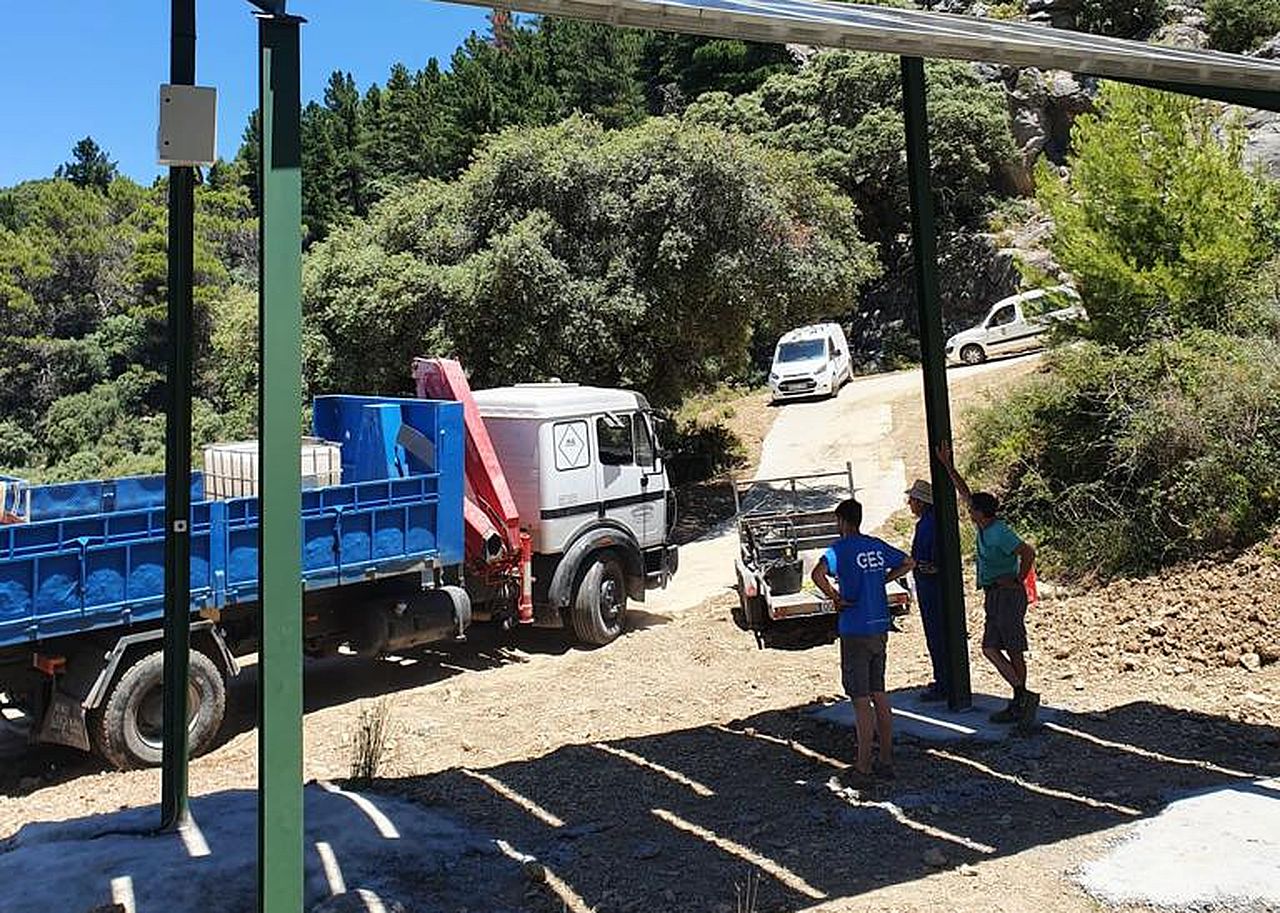 Los trabajos ya se están realizando en las pedanías de Benalauría.