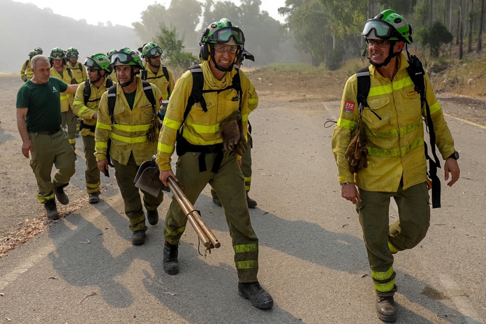 Los efectivos del Plan Infoca ya han logrado controlar el incendio de Pujerra.