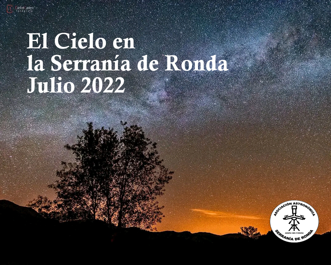 Una de las imágenes del cielo que podremos disfrutar en las noches de julio. Foto Carlos Castro.