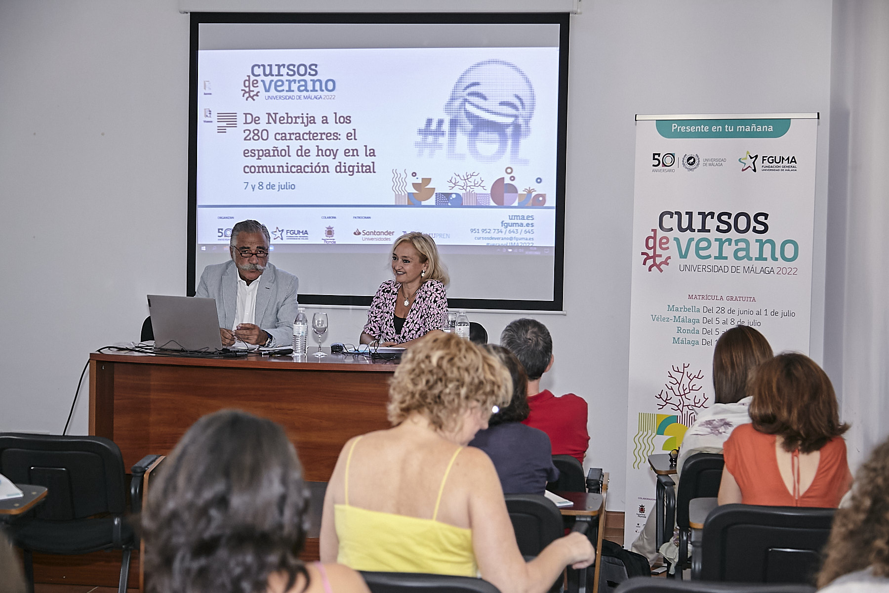 Curso enmarcado dentro del V centenario de la muerte de Elio Antonio de Nebrija y la comunicación.