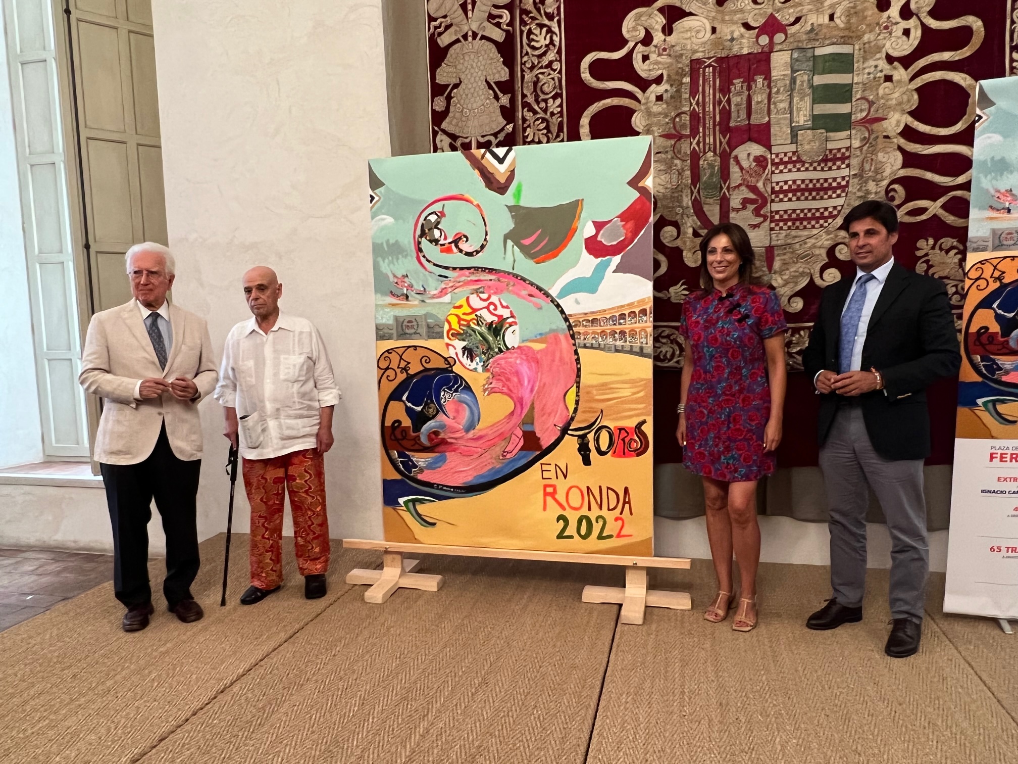 Presentan el cartel de la Goyesca de 2022 en el que estarán Morante de la Puebla, Juan Ortega y Roca Rey