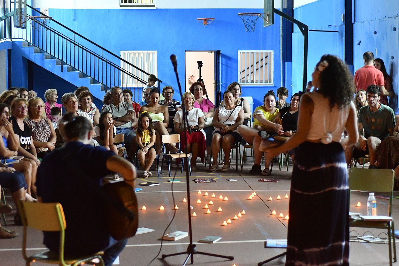 Un momento de la actividad celebrada en el municipio serrano.
