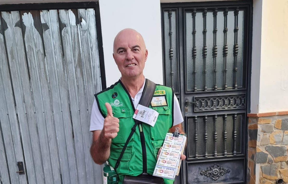 La ONCE reparte 280.000 euros entre ocho vecinos de Cortes de la Frontera