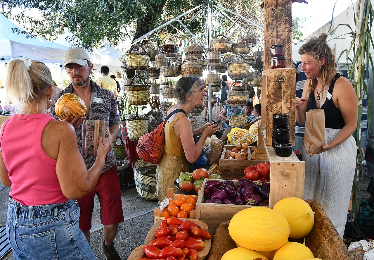 Durante este endcuentro se han podido adquirir los productos naturales de la zona.