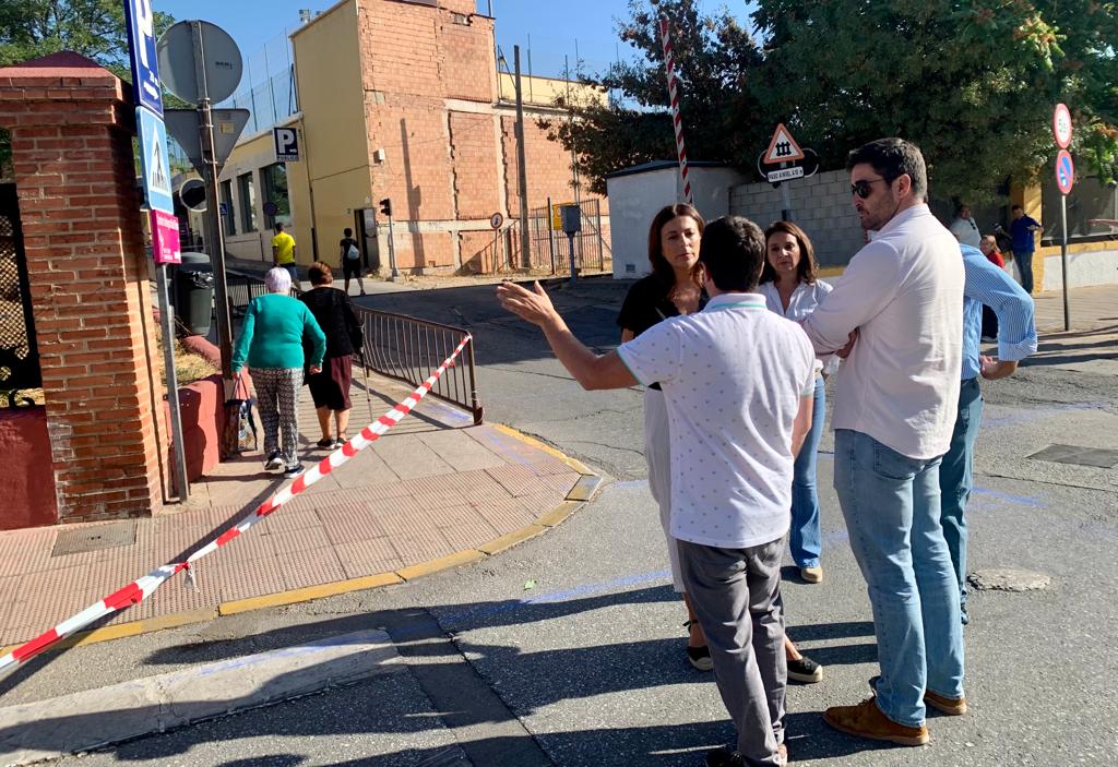Comienzan las obras de la pasarela peatonal con la que se suprimirá el paso a nivel de El Fuerte
