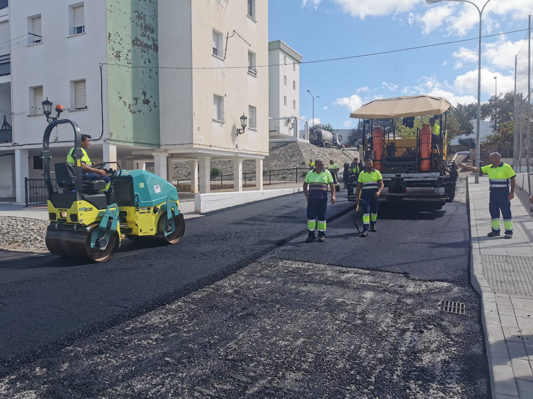Lo trabajos de mejora se encuentran muy adelantados,