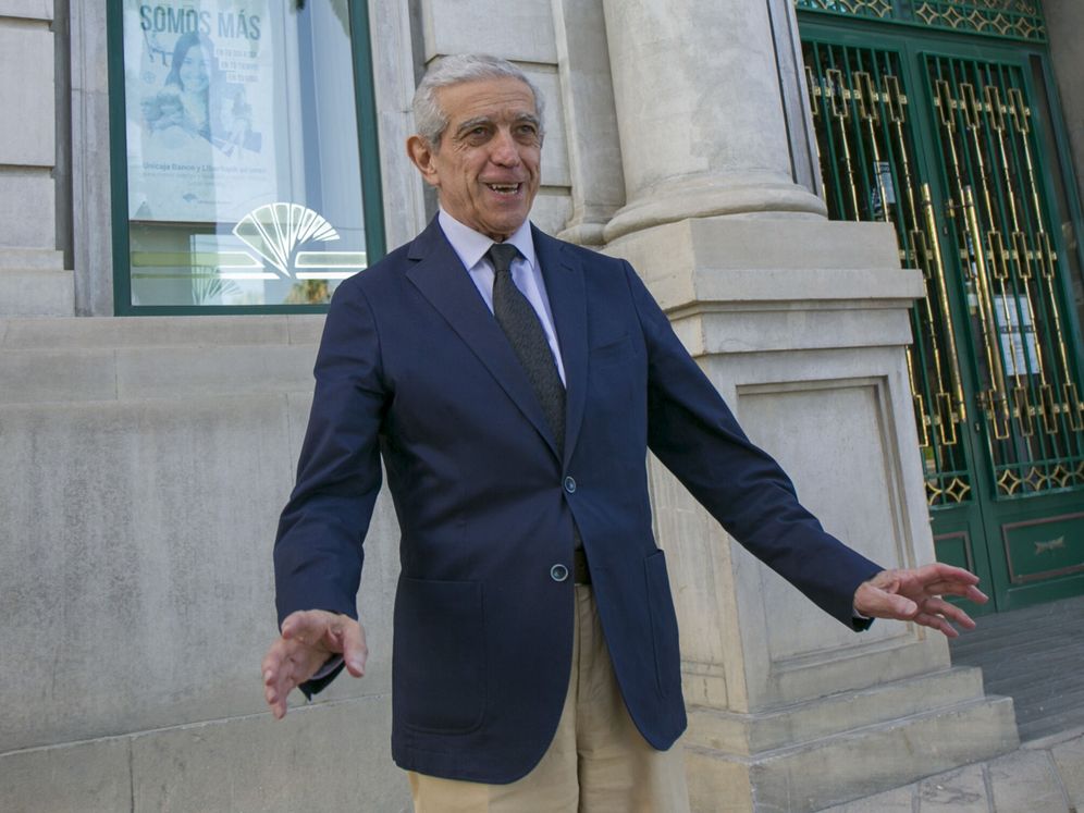 Imagen de archivo del expresidente de Unicaja Banco, Braulio Medel.
