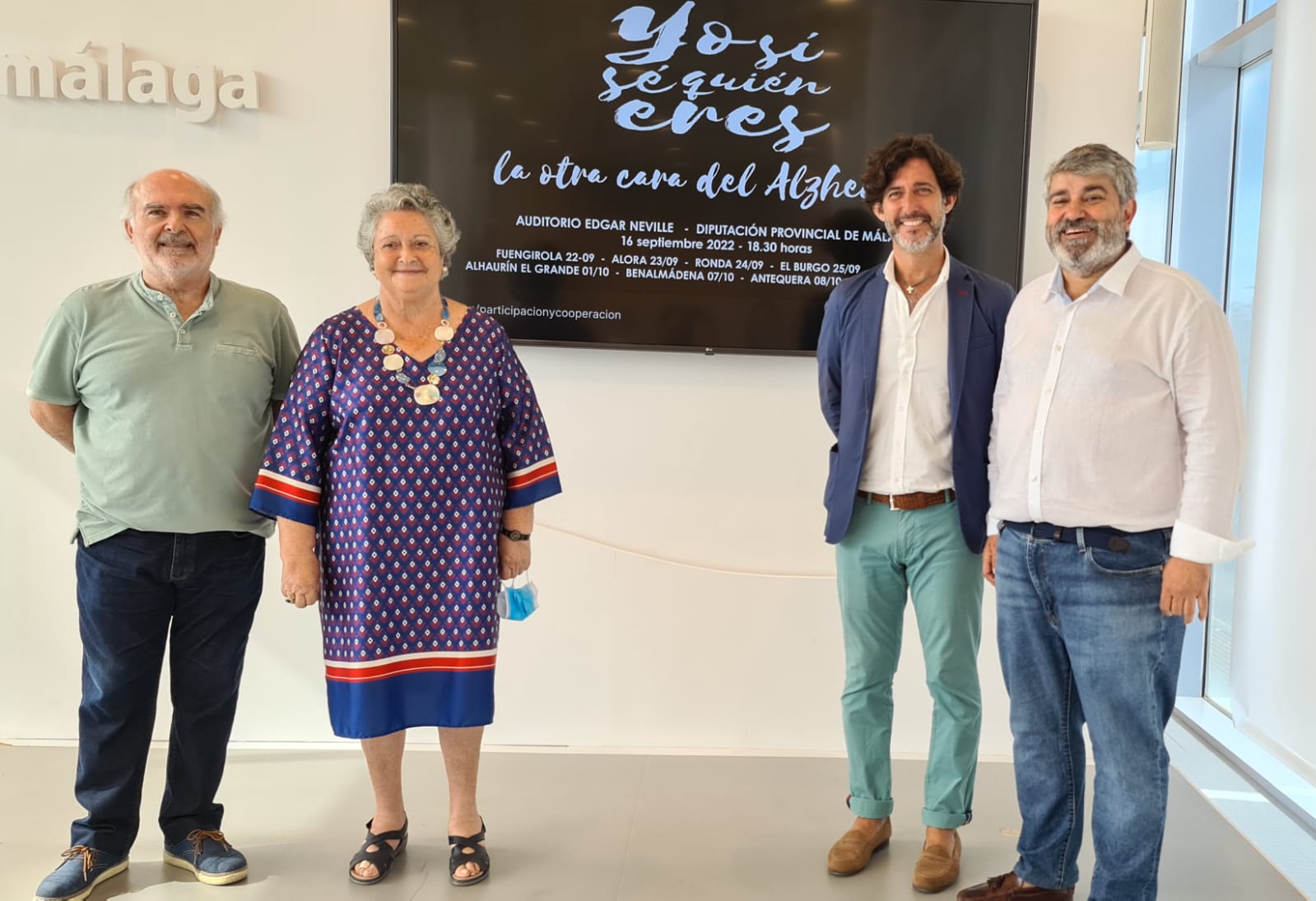 Hoy se ha presentado la actividad en la Diputación de Málaga.