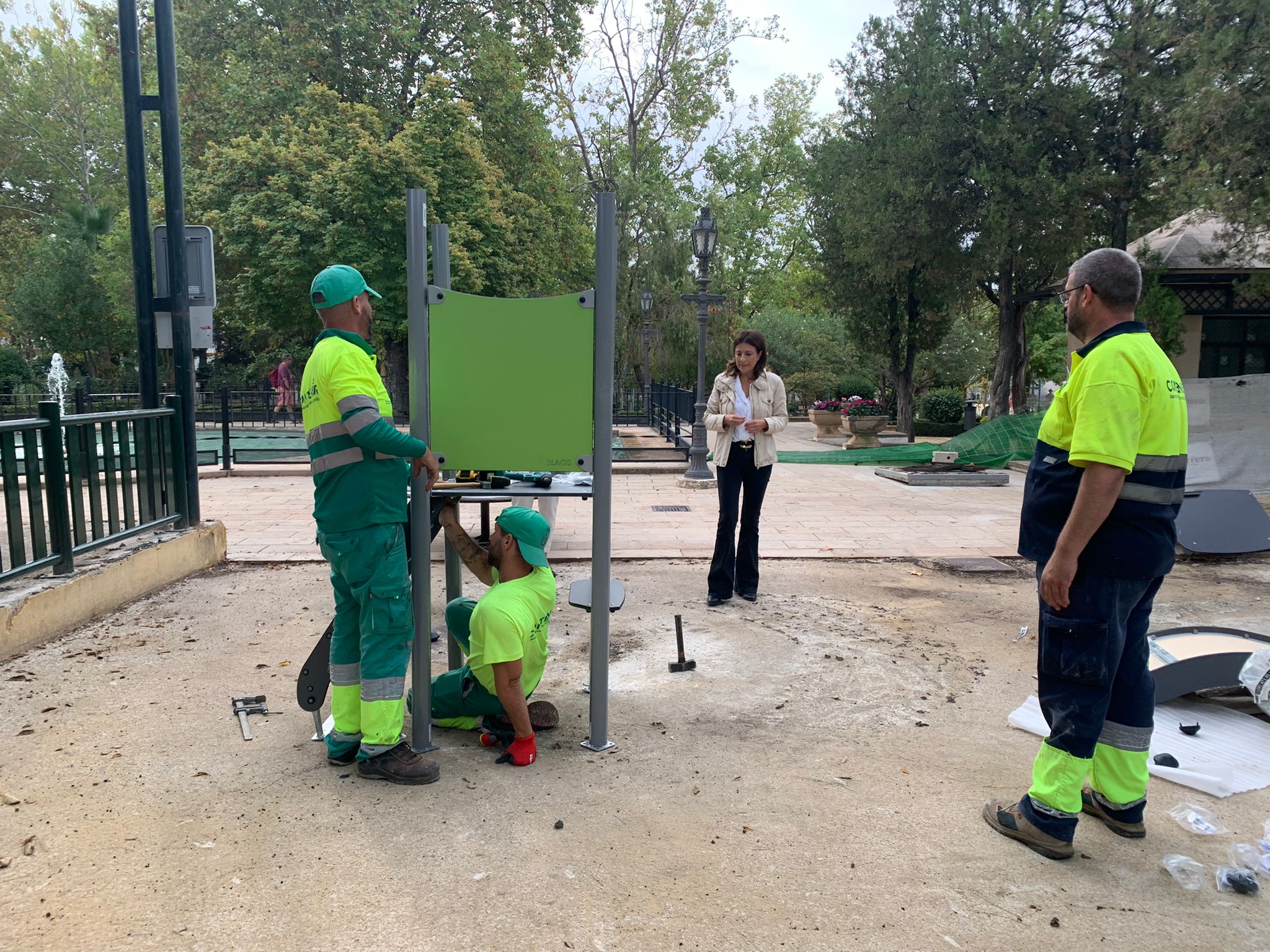 El Ayuntamiento inicia un plan de remodelación de los parques infantiles