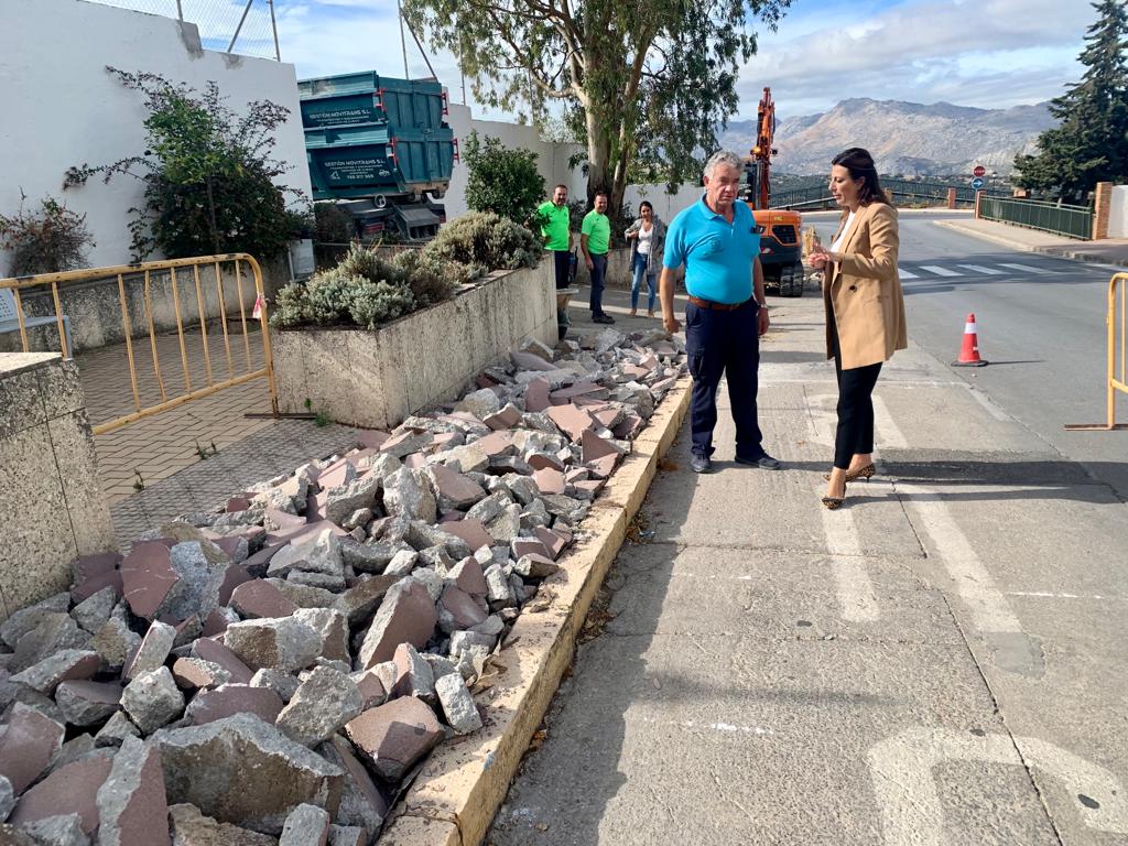 Comienzan las obras para mejorar la accesibilidad del Polígono El Fuerte con 700.000 euros