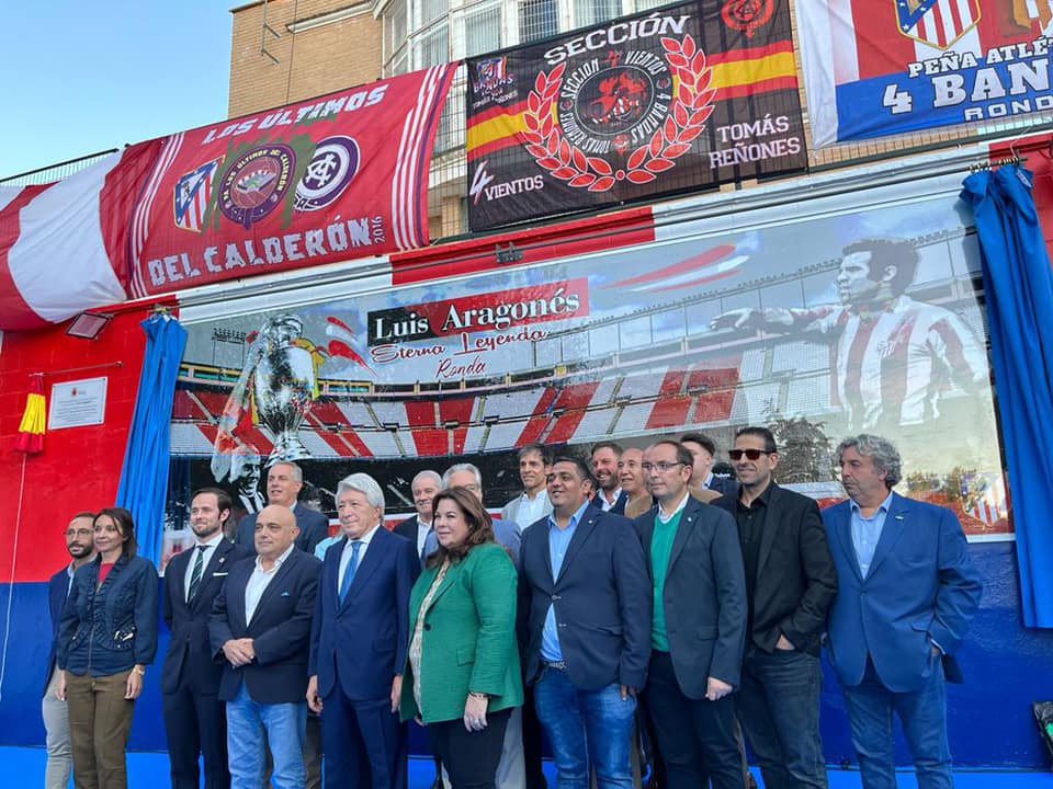 ¡Aúpa Atleti! Luis Aragonés ya tiene su plaza en Ronda