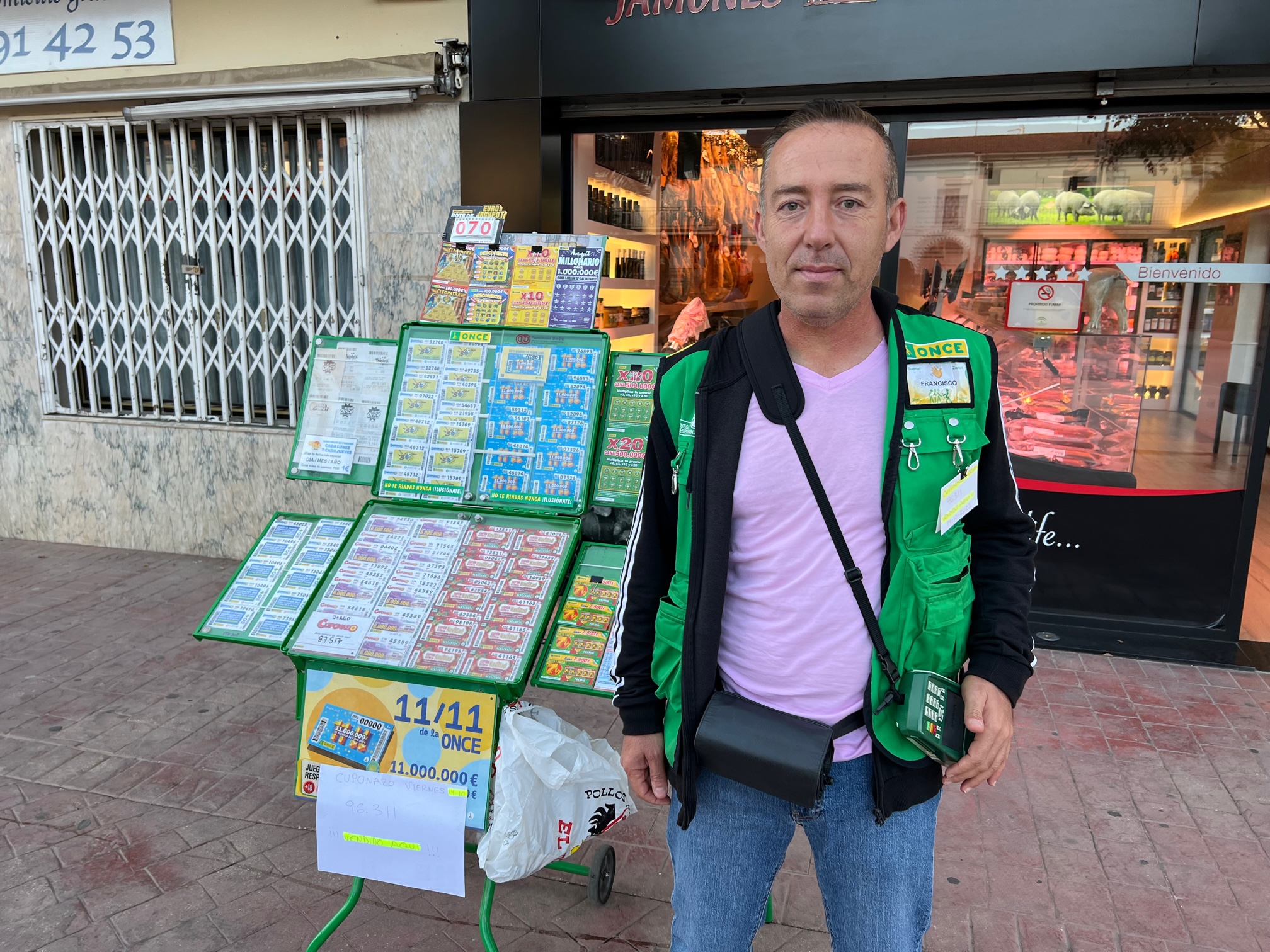El vendedor que ha repartido la suerte en supuesto de avenida de Málaga.