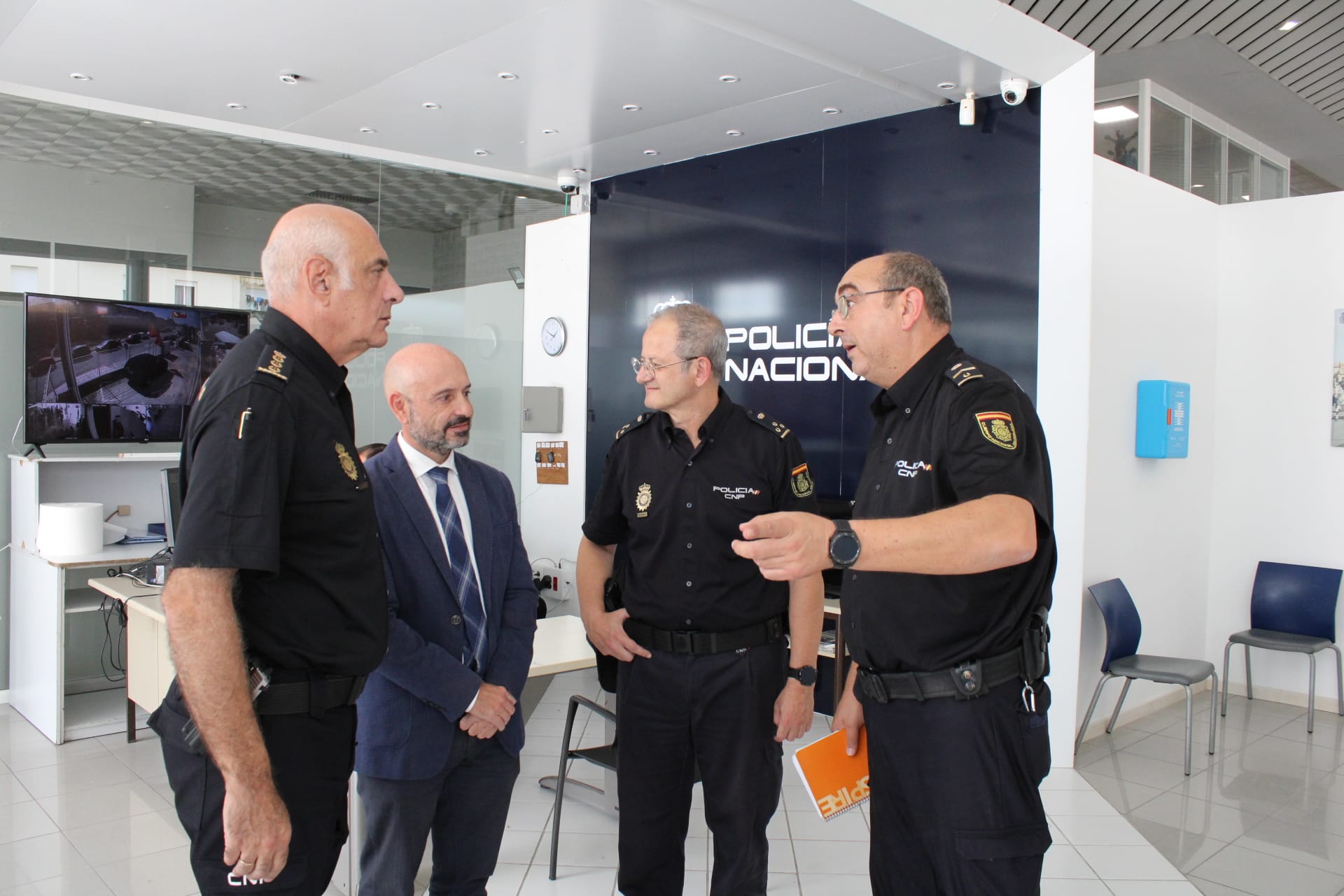 El servicio policial ya se está prestando en las instalaciones provisionales.