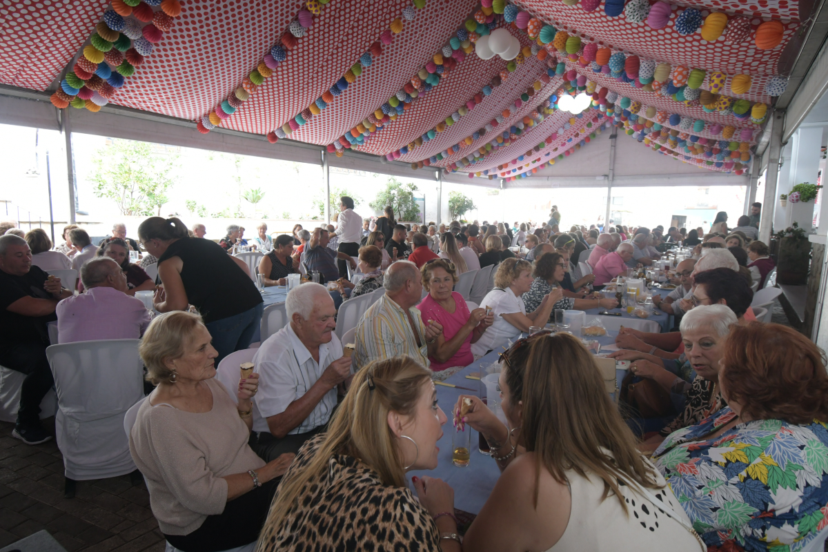 Numerosas personas asistieron a las fiestas patronales de Jubrique.