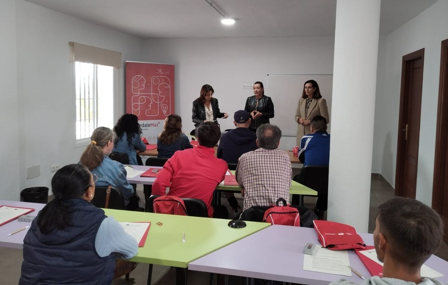 Los cursos de formación han comenzado esta mañana.
