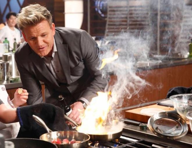 El televisivo chef Gordon Ramsay graba uno de sus programas en Ronda
