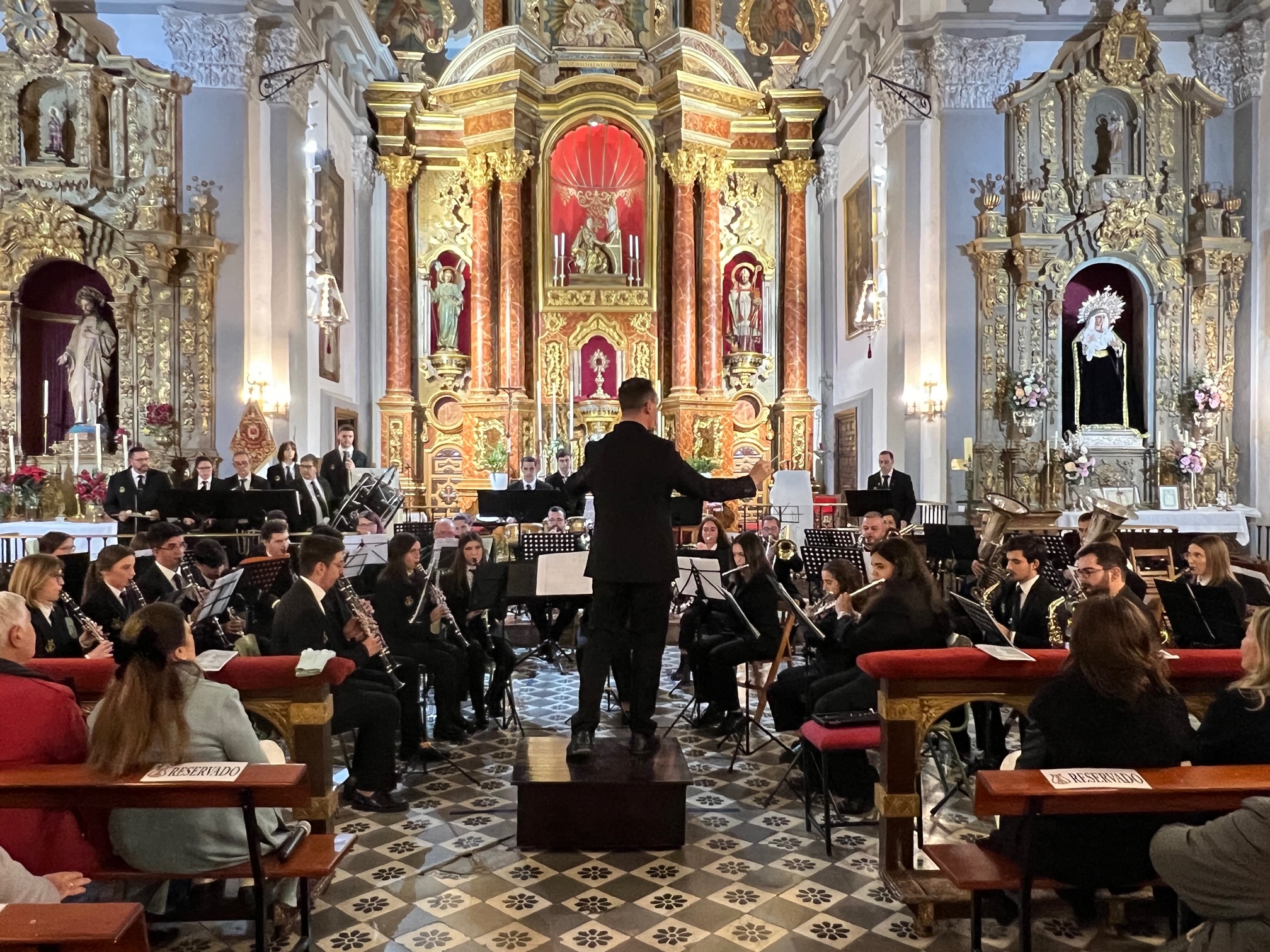 El concierto se desarrolló en la iglesia de Los Descalzos.