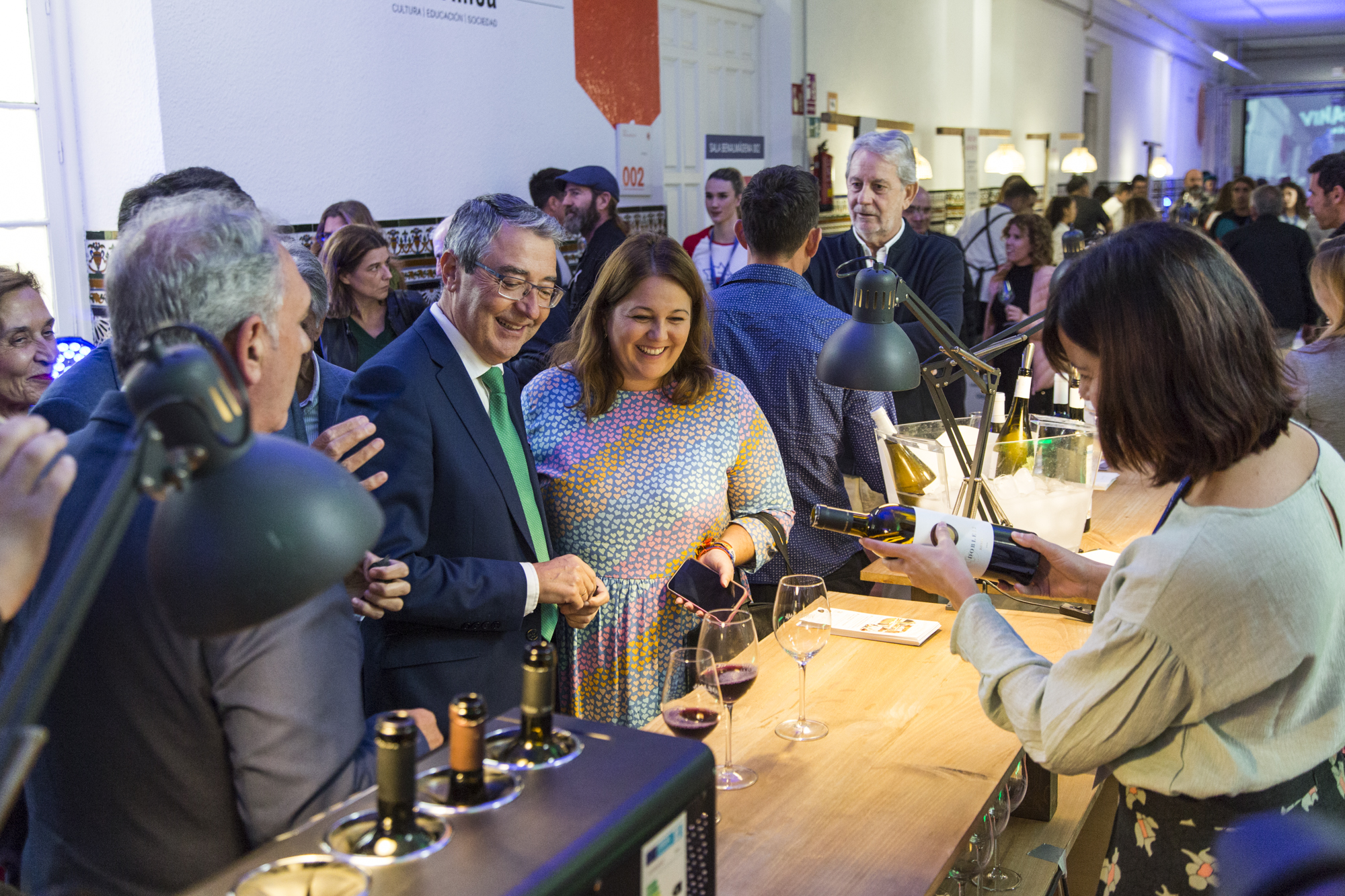 El presidente de la Diputación de Málaga ha inaugurado Vinarama.