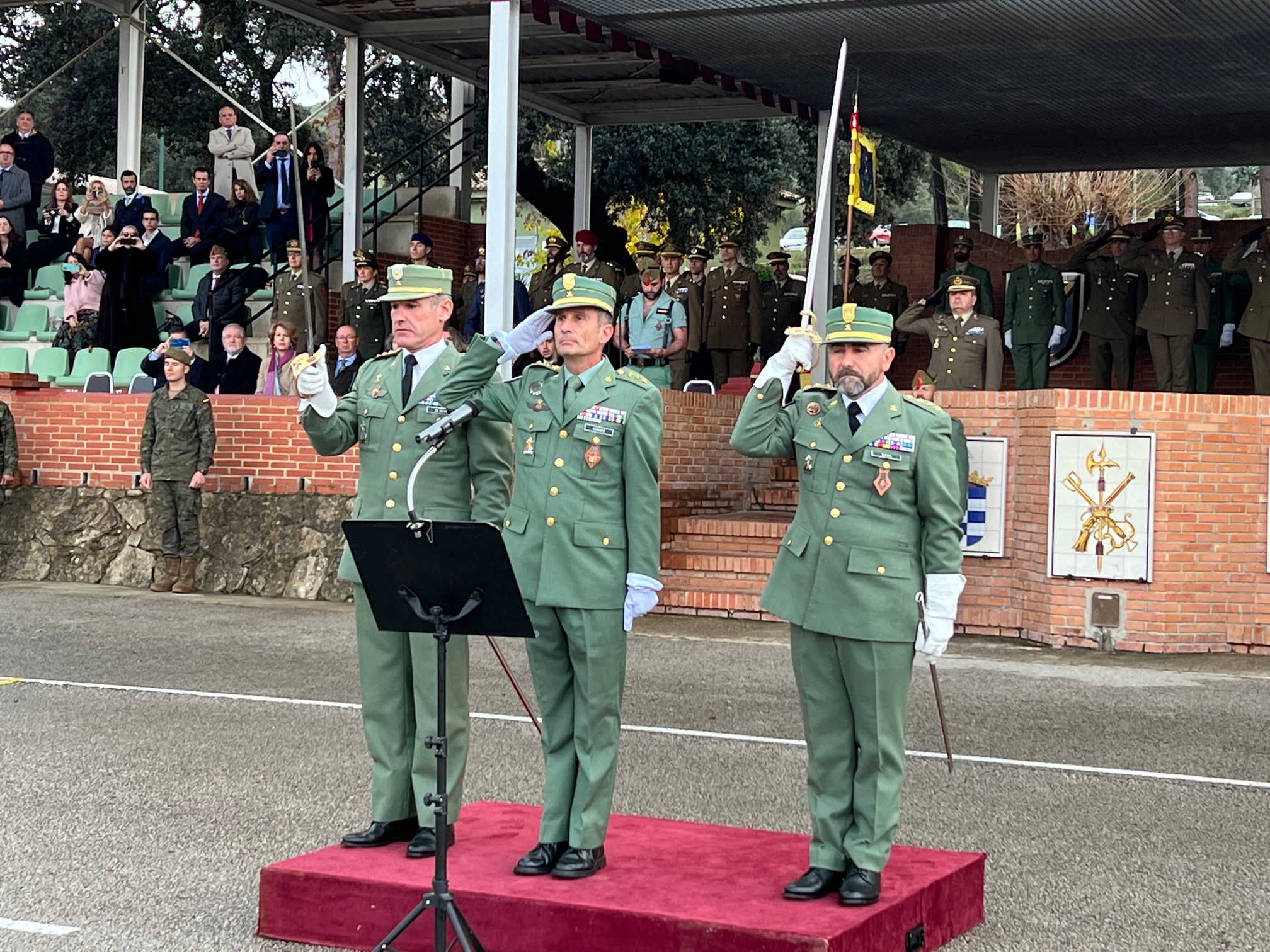 Francisco José Paúl toma posesión del mando del Tercio de la Legión de Ronda