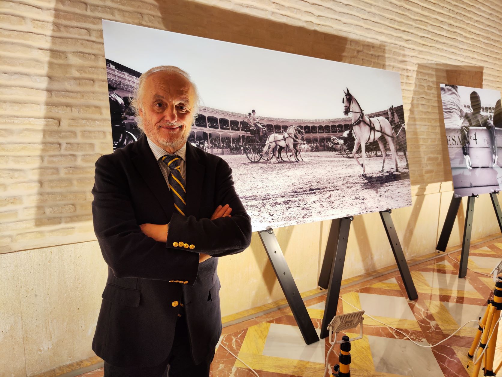 El rondeño Ramón Corrales ha presentado su exposición fotográfica en Sevilla, Foto: Colegio Notarial de Andalucía.