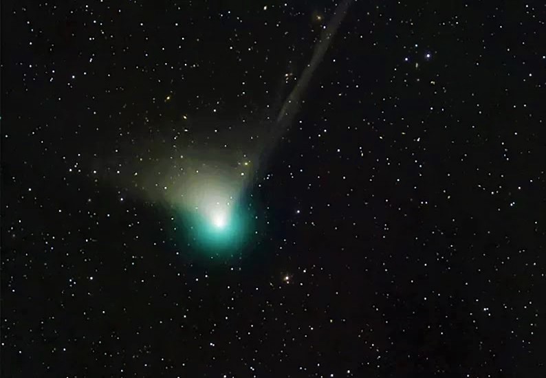 Cometa C2022 E3 (ZTF), hace unas semanas. (Foto, NASA)