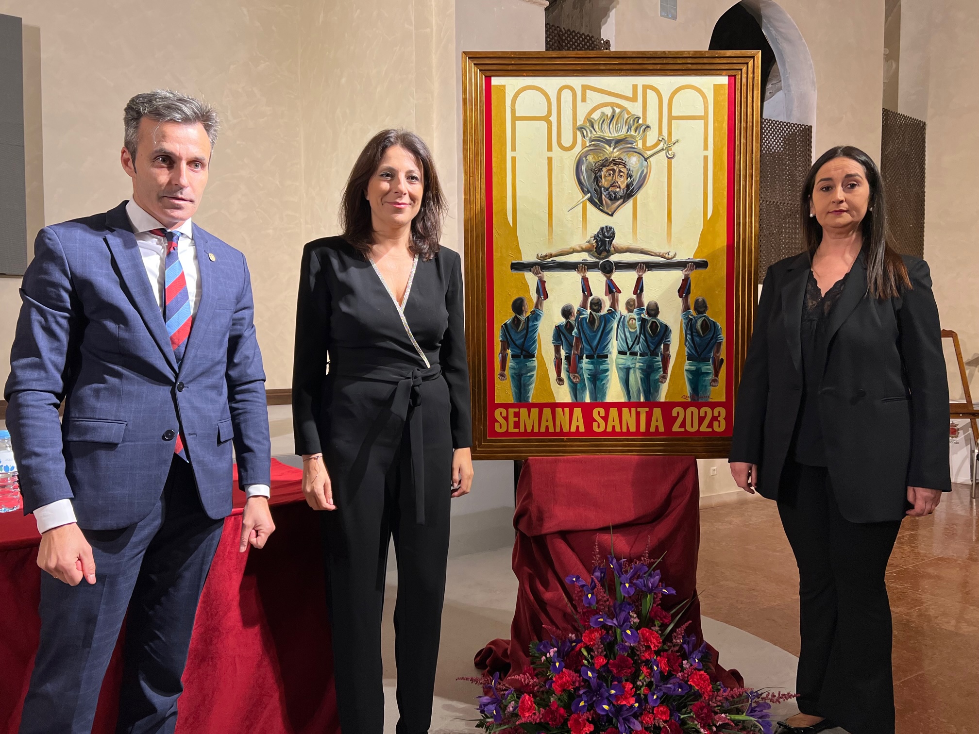 Ronda presenta su cartel de la Semana Santa 2023 que está dedicado a la Hermandad del Ecce-Homo