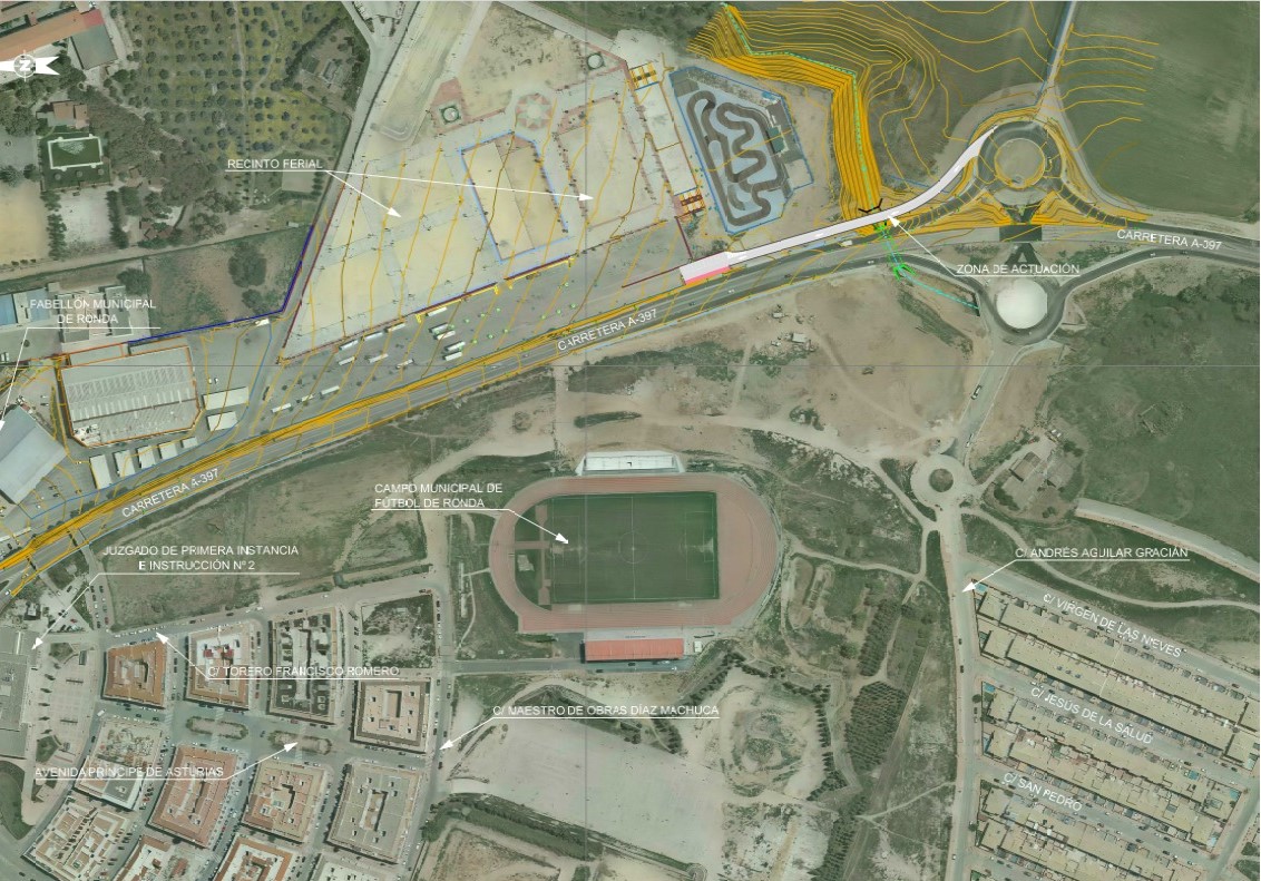 El Ayuntamiento construirá un vial de acceso directo al Recinto Ferial con 500.000 euros
