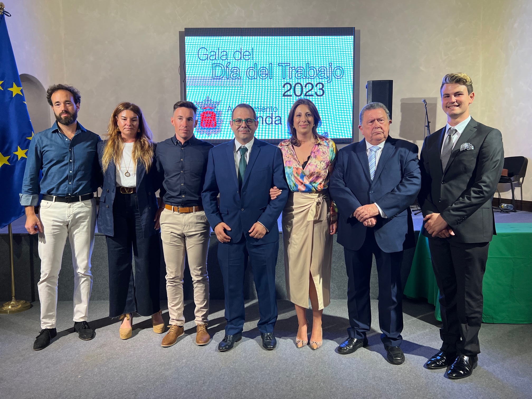 Ronda reconoce a cinco emprendedores y empresarios por el Día del Trabajo