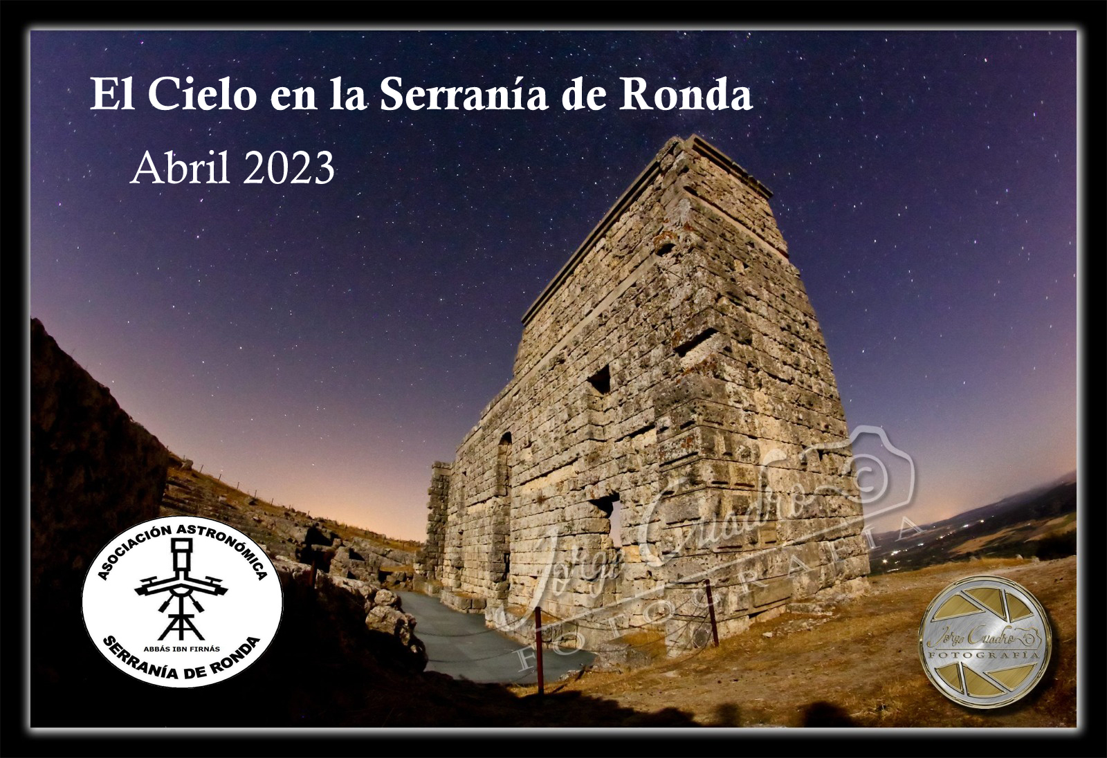 Imagen de Acinipo del fotógrafo y diseñador gráfico de Cortes de la Frontera, Jorge Cuadros Becerra.
