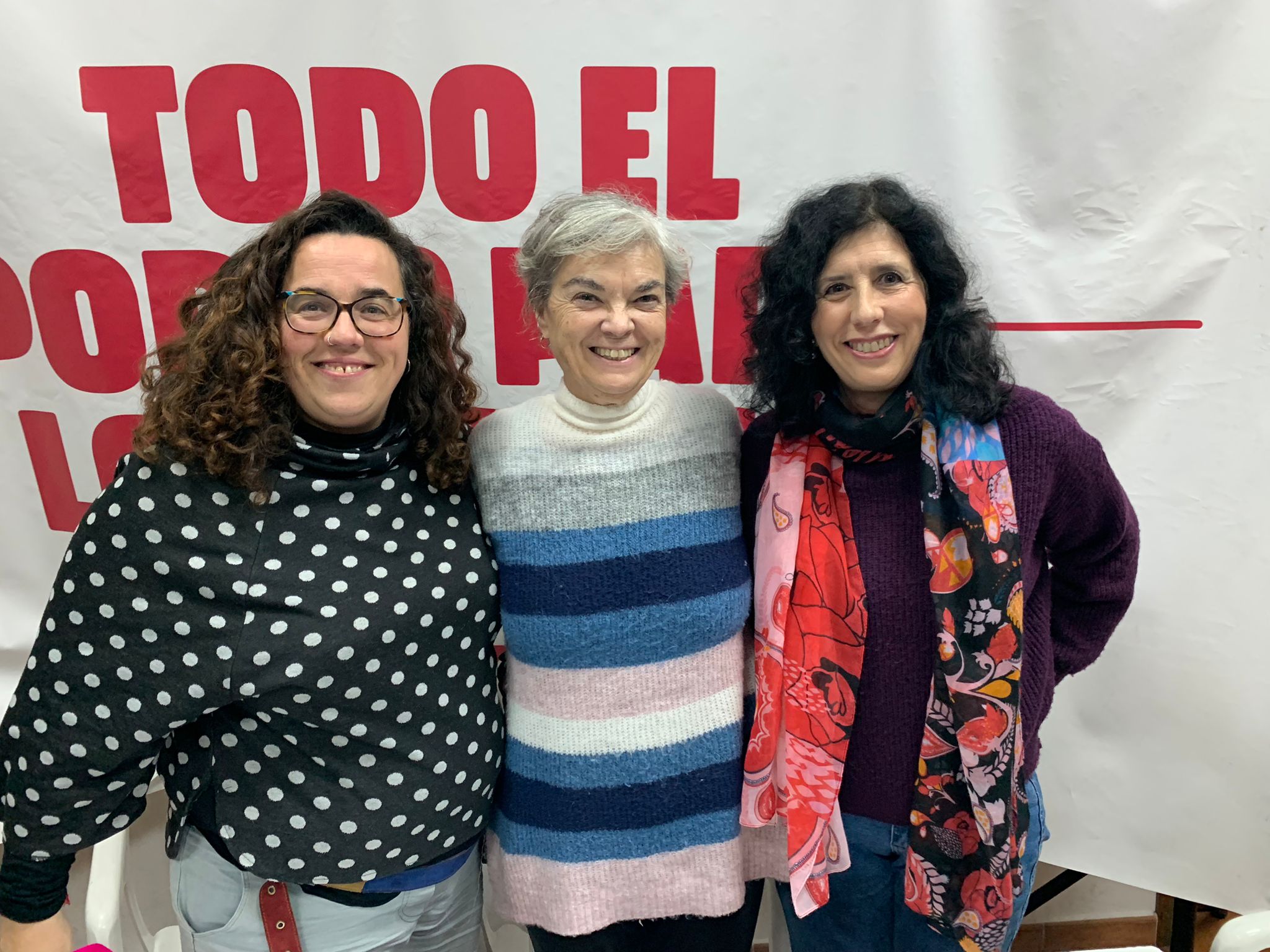 Fran Sancho, (a la izquierda de la imagen), encabezará la coalición de izquierdas. Foto Radio Ronda.