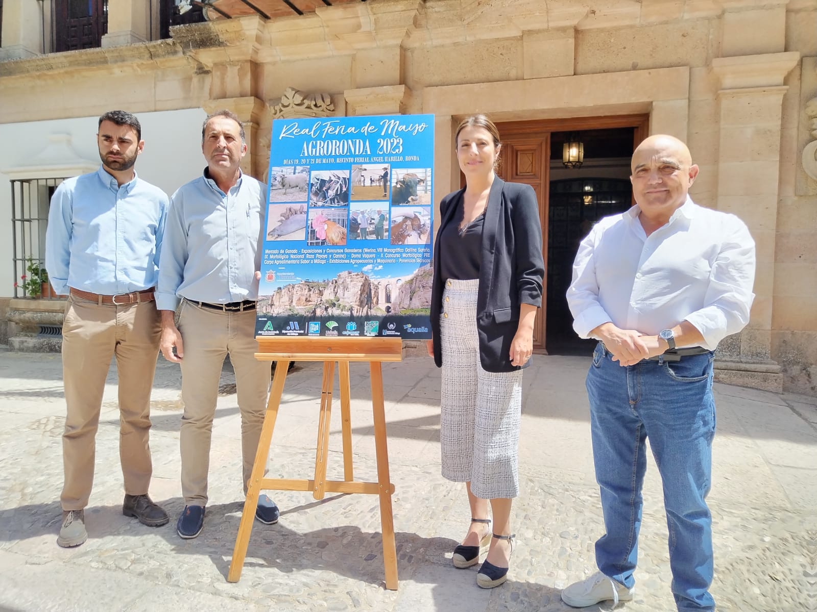 Hoy se ha presentado tanto el cartel anunciador como la programación de la Feria de Mayo.