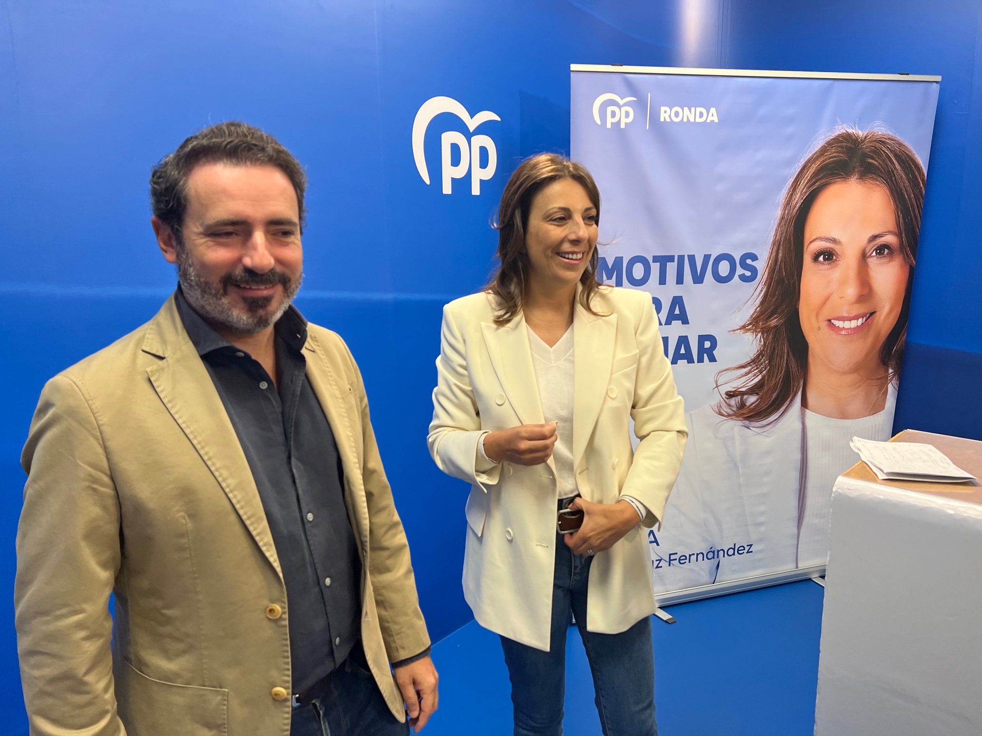 El PP de Málaga pide el el voto “sensato” para Maripaz Fernández para un gobierno “estable, que de empleo y futuro a Ronda”